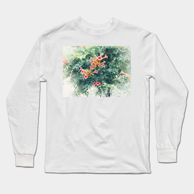 Tecoma blossom Long Sleeve T-Shirt by Khala